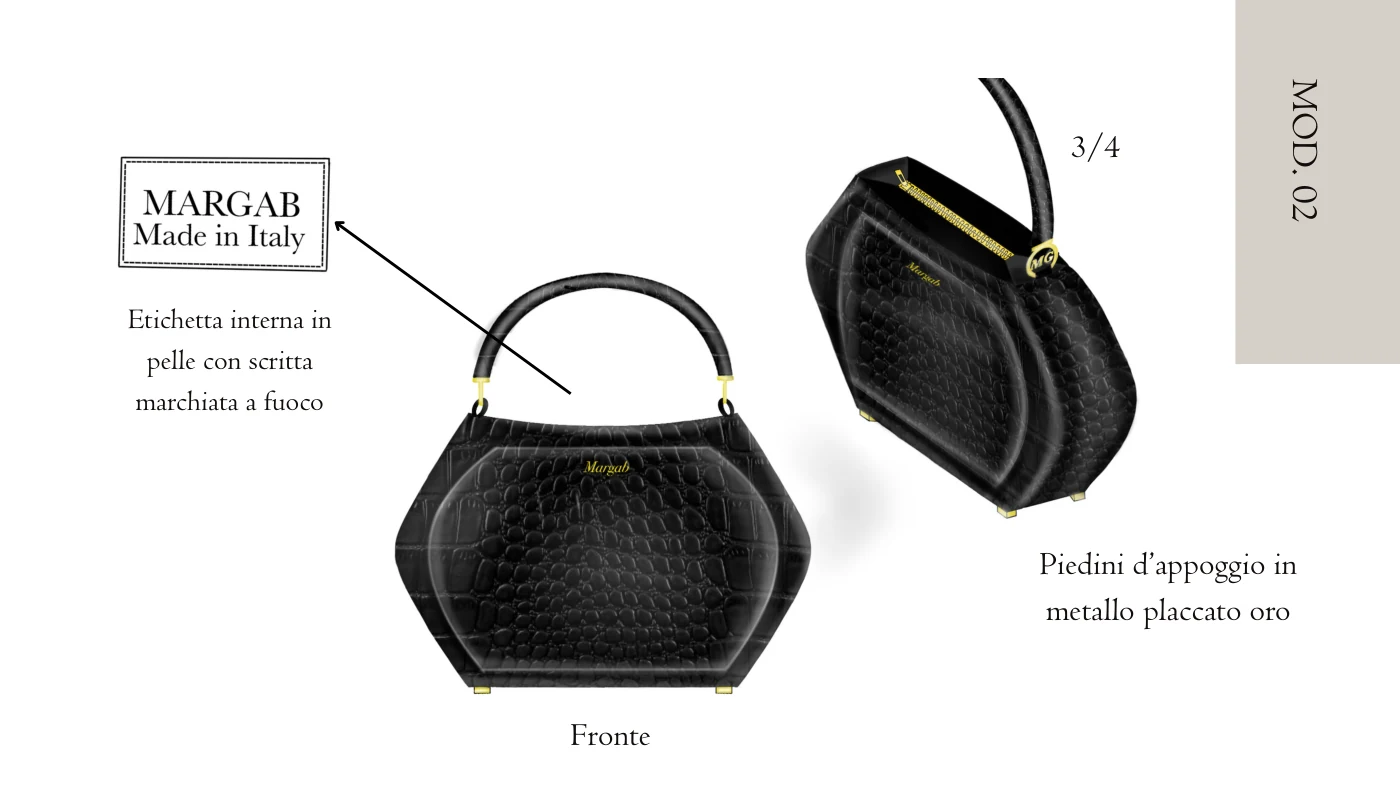 MARGAB Model 02 handbag concept